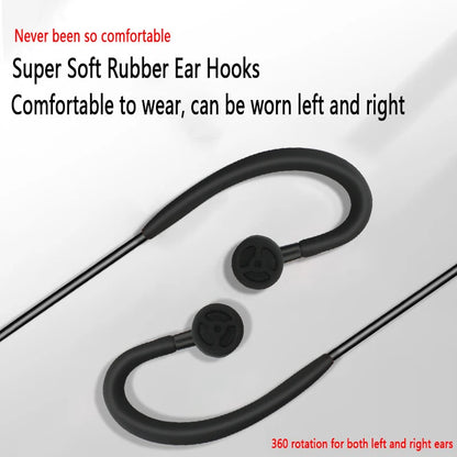 K-head Universal Headset Mic Walkie Talkie Earphones Soft Accessories for BaoFeng UV-5R UV-5RH UV-21 PRO Quansheng UV-K6