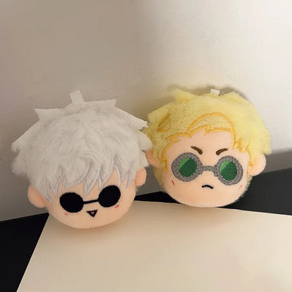 Anime Jujustu Kaisens Plush Pendant Keychain Gojo Satoru School Bag Backpack Geto Suguru Cute Jewelry Kid Christmas Gift