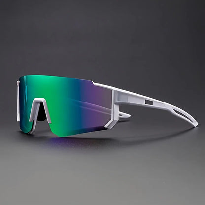 2PCS Oversize Cycling Sunglasses UV400 Protective Outdoor Sports Climbing Driving Bike Glasses Men Women Bicycle Goggles