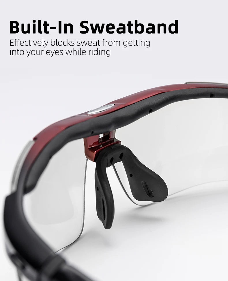 ROCKBROS Cycling Polarized glasses Bike Outdoor Sports Sunglasses MTB Road PC Goggles Eyewear Glasses 5/3 Lens Bicycle Accessory
