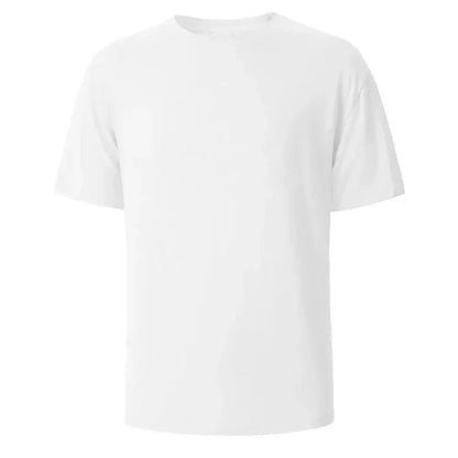 100% Cotton Men's  T-shirt O-neck Solid Color Bottoming Shirt Universal Casual Breathable T-shirt Tops Spring Autumn