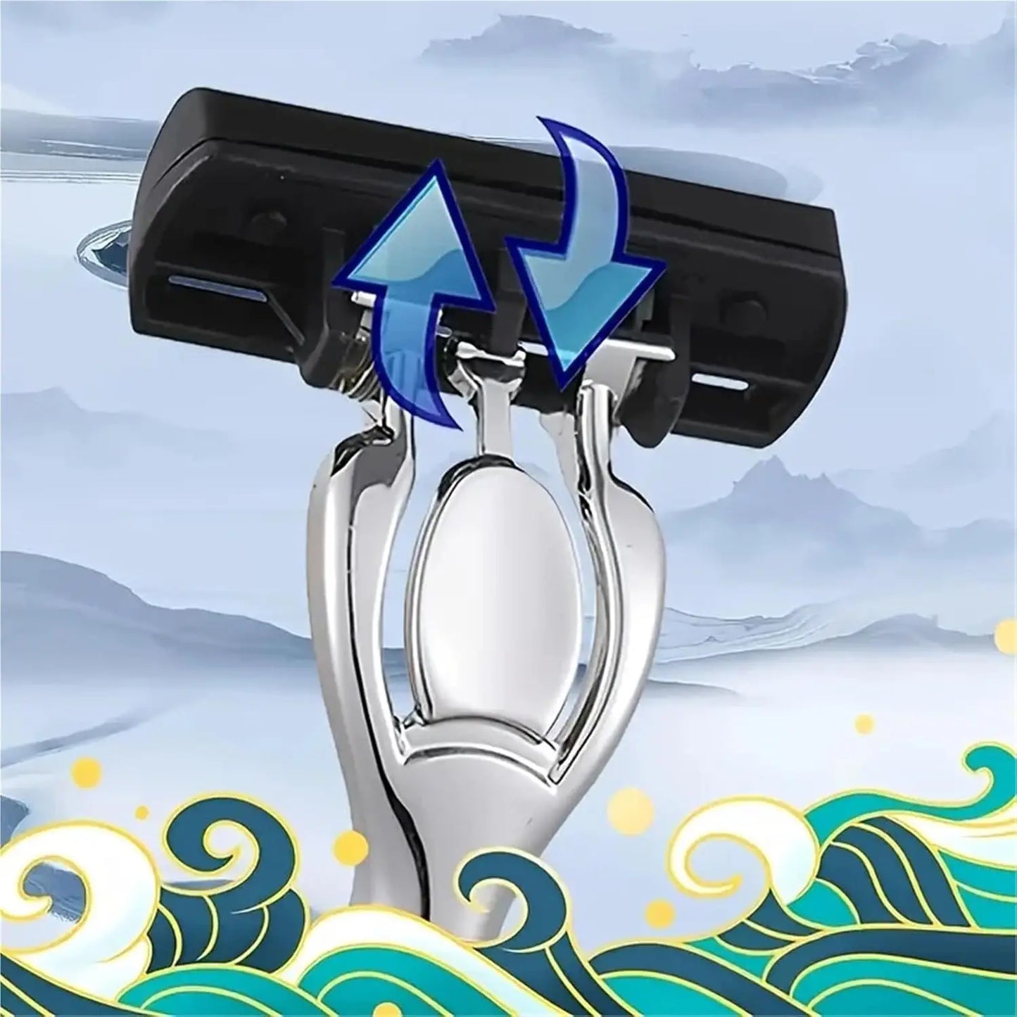 High Quality Man Safety Razor Blade 6 Layer German Stainless Steel Shaving Cartridges Compatible Mach Shaver