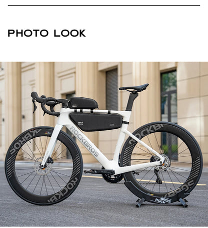 ROCKBROS Bicycle Bag Top Tube Bag / Bottom Tube Bag Large Capacity Waterproof MTB Road Bike Triangle Pannier Front Cycling Bags