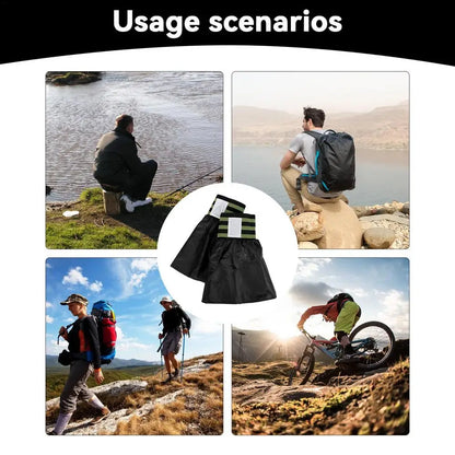 Leg Gaiters For Men Trail Gaiters Low Waterproof Breathable Boots Gators Extended Snow Gaiters Adjustable Fit For Cycling Hiking