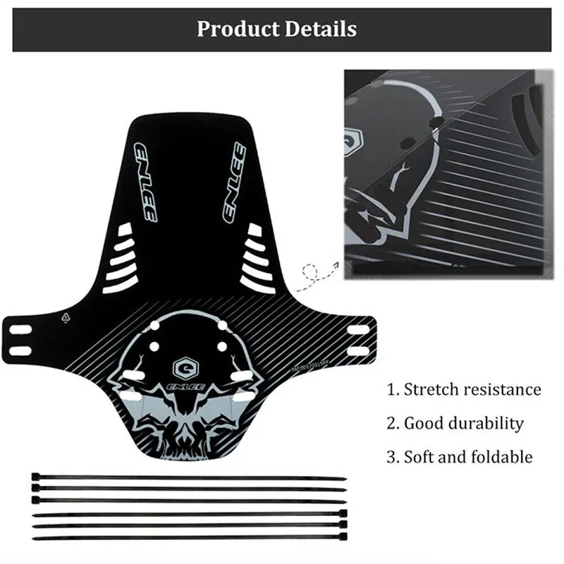 1/2PCS Universal Bike Fenders - Front/Rear Tire Wheel Mudguard MTB Road Bike Wings Mud Guard Cycling Accessories Bicycle Fender