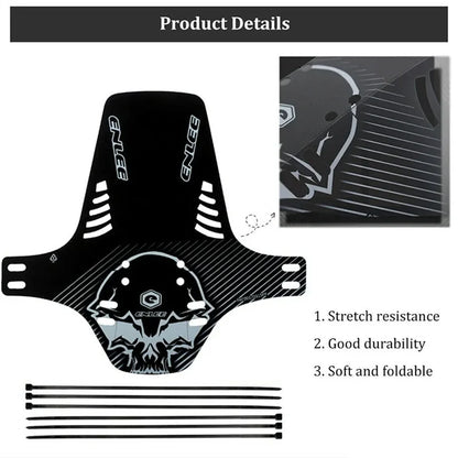 1/2PCS Universal Bike Fenders - Front/Rear Tire Wheel Mudguard MTB Road Bike Wings Mud Guard Cycling Accessories Bicycle Fender