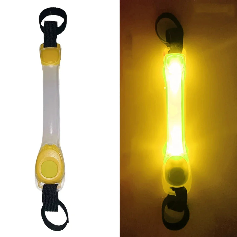 Dog Anti Lost Safety Glowing Collar Multi-Color Pendant Outdoor Waterproof Warning Led Flashing Light Strip Pet Traction Supplie