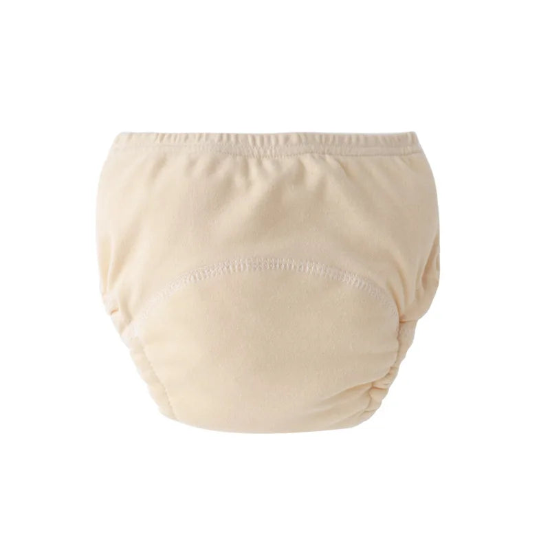 3/6Pcs Baby Diaper Training Pants Kids Underwear for Girls Boys Washable Infant Cloth Diapers Reusable Nappies Toddler Shorts