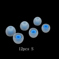 white blue S