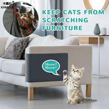 Trimmable Self-Adhesive Carpet Cats Scratch Board Wall Anti Cat Scratch Sofa Diy Cats Scratch Board Sofa Protection Paws Sharpen