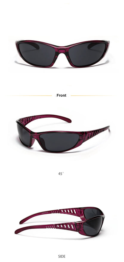 Silver sunglasses, color technology sensation, net red sunglasses, men's and women's fishing glasses accessories, tools, outdoor