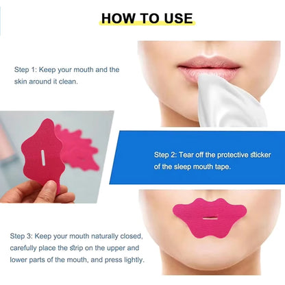 30pcs Mouth Tape For Sleep Apnea Mouth Tape Mouth Tape For Sleeping Snoring Mouth Breathing Tape Breathing Mouth Tape