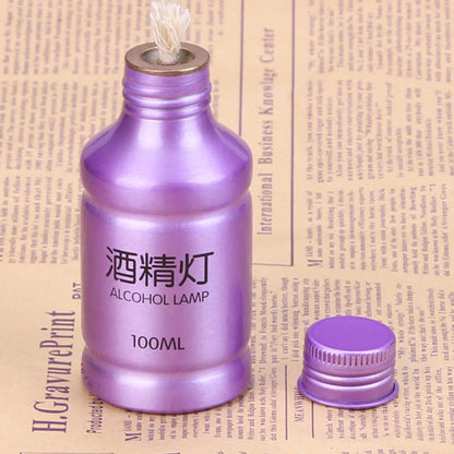 100ML Stoves Alcohol Lamp Portable Aluminum Alloy Lamp Alcohol Liquid Stove For Outdoor Survival Camping Laborotary Teaching