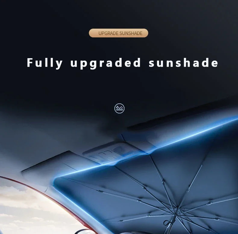 Sunshade Umbrella sunshade Car front windshield sunshade Car sunshade Car with sunshade folding sunscreen sunshade