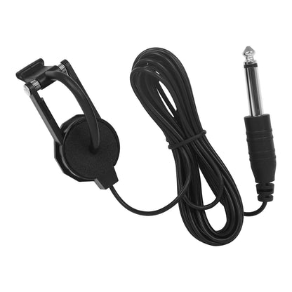Audio Jack Clip On Pickup for Acoustic Guitar\Mandolin\Bouzouki\Violin\Banjo\Ukulele Length 2.5 M Sound Pickup Transducer