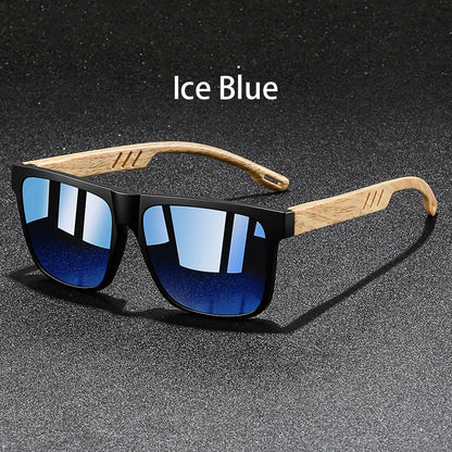 Fashion Vintage Square Square Frame Sunglasses Men Women Fishing Driving Man Luxury Brand Designer Sun Glasses  Eyewear