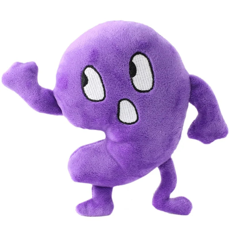 New Arrival BFDI Battle For Dream Island Plush Toy 70 Stuffed Doll Soft Animal X Number Blintz Block Marker Stapler French Fries