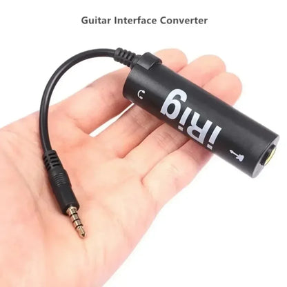 For Phone Guitar Audio Interface Guitar Tuner Guitar Line Irig ConverterGuitar Interface I-Rig Converter Replacement Guitar