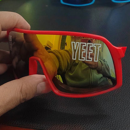 Jey Uso YEET Sunglasses Sports Shades MAIN EVENT Blue Glasses Bloodline USOS RARE Colors Motorcycle Glasses