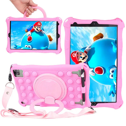 Funda Para 10.1" Universal Silicone Tablet Case 10 10.1 inch Android Tablet PC Shockproof Stand Cover Cases 25*16CM/9.84x6.3inch