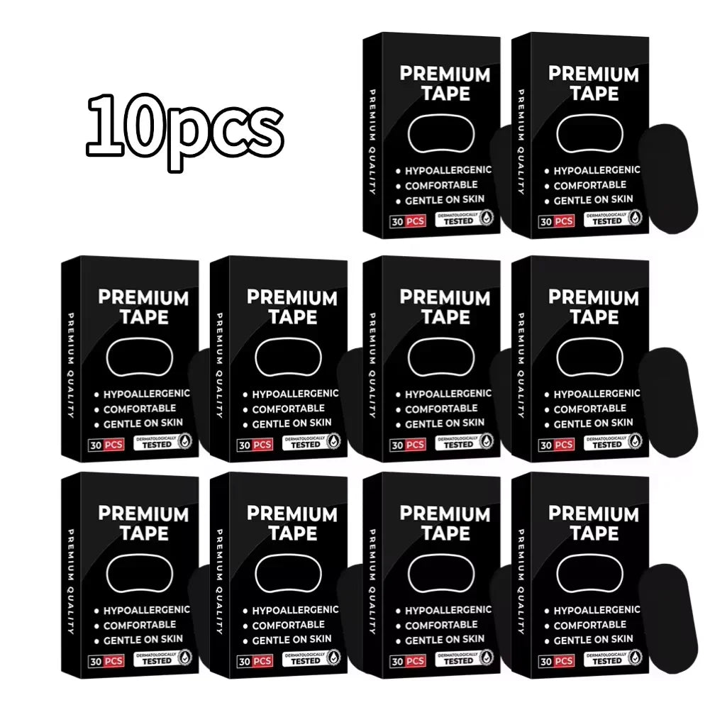 10/5/3/1pcs Closed Mouth Sleep Elastic Tape Stop Snoring Sleep Glue Tape Sleep Open Mouth Breath Correction Tape Health Care
