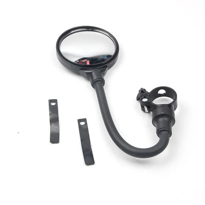 1PC Bicycle Rearview Handlebar Mirrors 360 for Mountain Road Bike Motorcycle Bendable Hose Adjustable Rearview Mirror