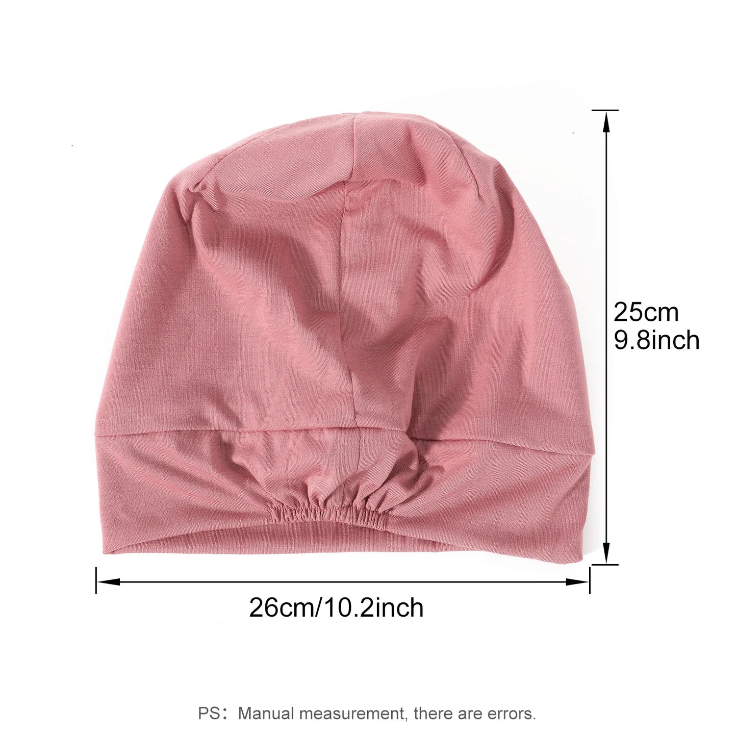 Indian Women Turban Satin Sleeping Cap Inner Hijab Hat Beanie Bonnet Muslim Bandana Hair Loss Headscarf Head Wrap Turbante Mujer