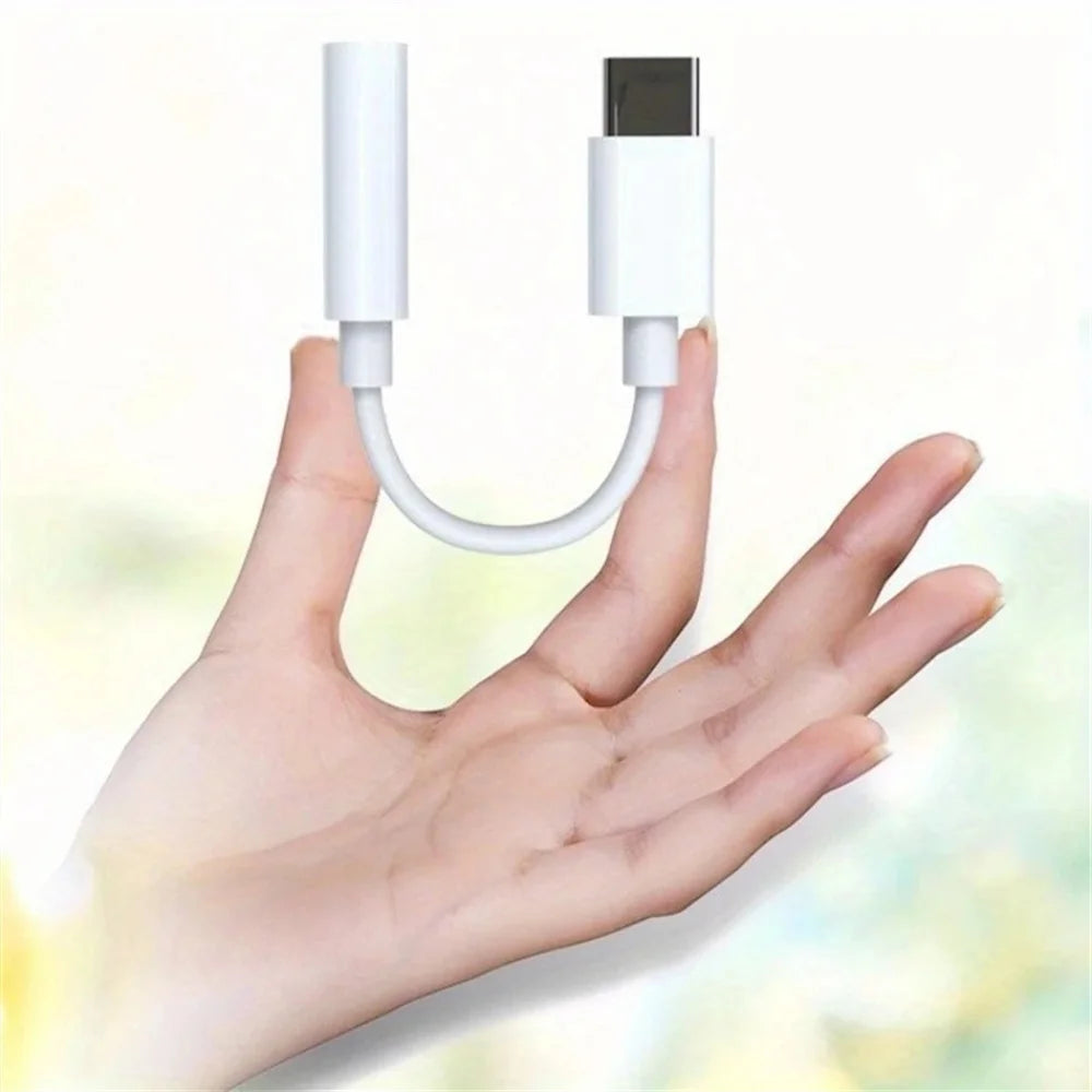 Headphone Connector Adapter for Huawei Mate 30 P30 Xiaomi Android Phone USB Type C To 3.5mm Earphone Jack Audio Cable Adapter