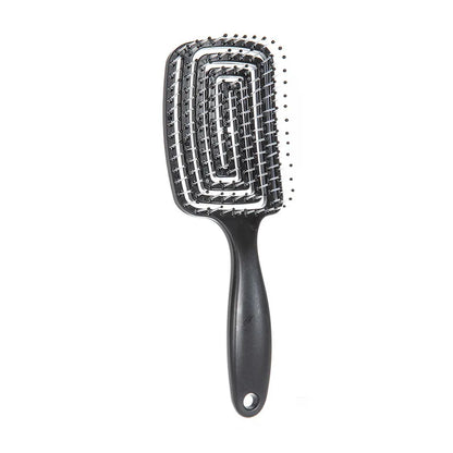 WANMEI Volumizing Detangling Hair Massage comb Hair Massage Comb with Hollowed-Out Design hair styling tools for real hair wigs