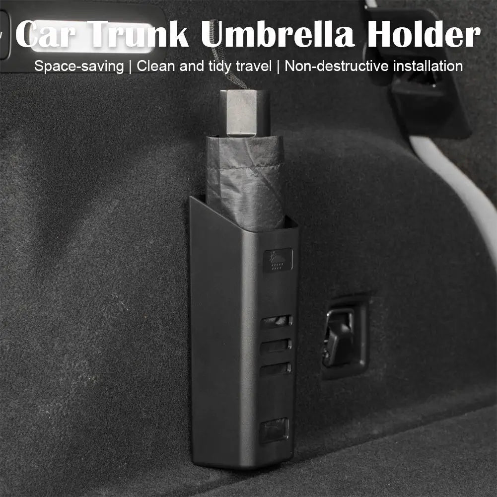Umbrella Organizer Multi-Purpose Car Rain Umbrella Storage Box Cup Bottle Holder Storage Rack Car Interior Accessories