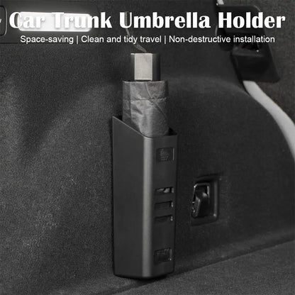 Umbrella Organizer Multi-Purpose Car Rain Umbrella Storage Box Cup Bottle Holder Storage Rack Car Interior Accessories