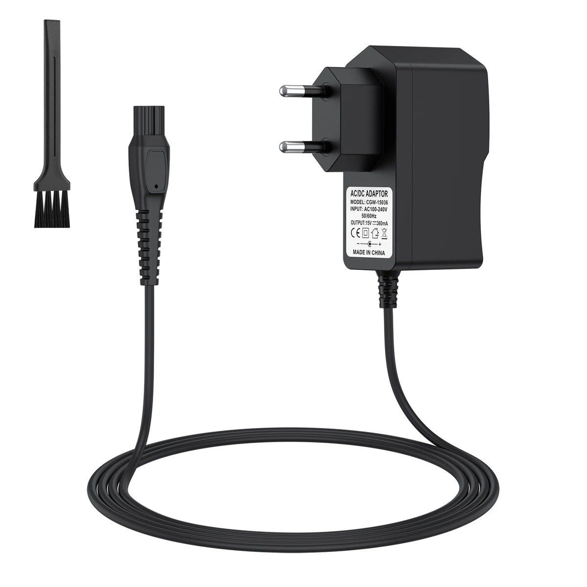 15V UK EU US Shaver Charger Cord For Philips Series 3000 7000 9000 5000/OneBlade Pro/S6680 MG7791 MG3750 MG7750 S9311 Power Cord