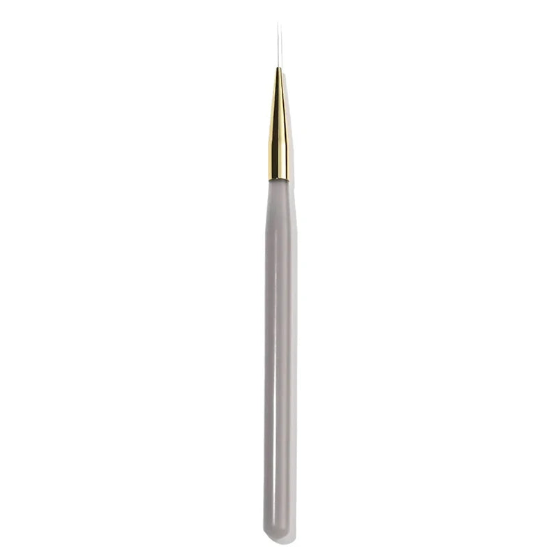 ♥♥♥5Pcs Slim Nail Art Brushes – Acrylic Flower Painting & Line Drawing Kit