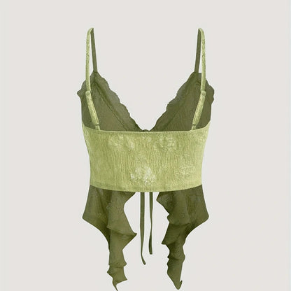 Summer Y2k Clothes Sexy Crop Tops Women's Corset Lace Bandage T-shirt Camisole Woman Sling Tank Top Fashion Sleeveless Waistcoat