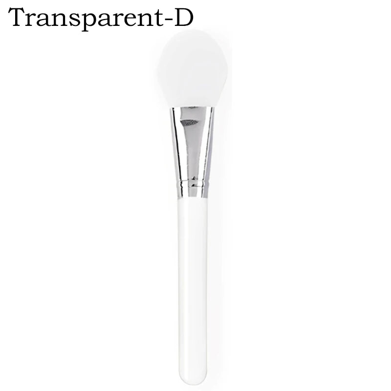 4/1pcs Silicone Face Mask Applicators Soft Head Flexible Face Mask Brushes for Mud Clay Reusable Face Mask Spatula Makeup Tools