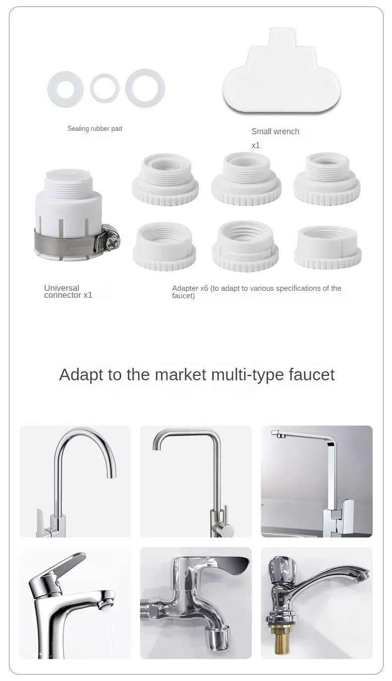 Kitchen Electric Water Heater Tap Instant Hot Water Faucet Heater Cold Heating Faucet Tankless Instantaneous Water Heater