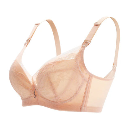 Women's Seamless  Breathable Nursing  Bra For All Seasons  Push-up  Pure Cotton  No Underwire  Maternity Sleepwear