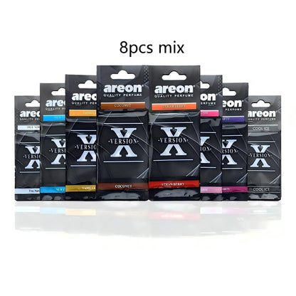 Our High-Quality [Shape X] car air fresheners, which can be used as decorations for car rearview mirrors, are available in sets