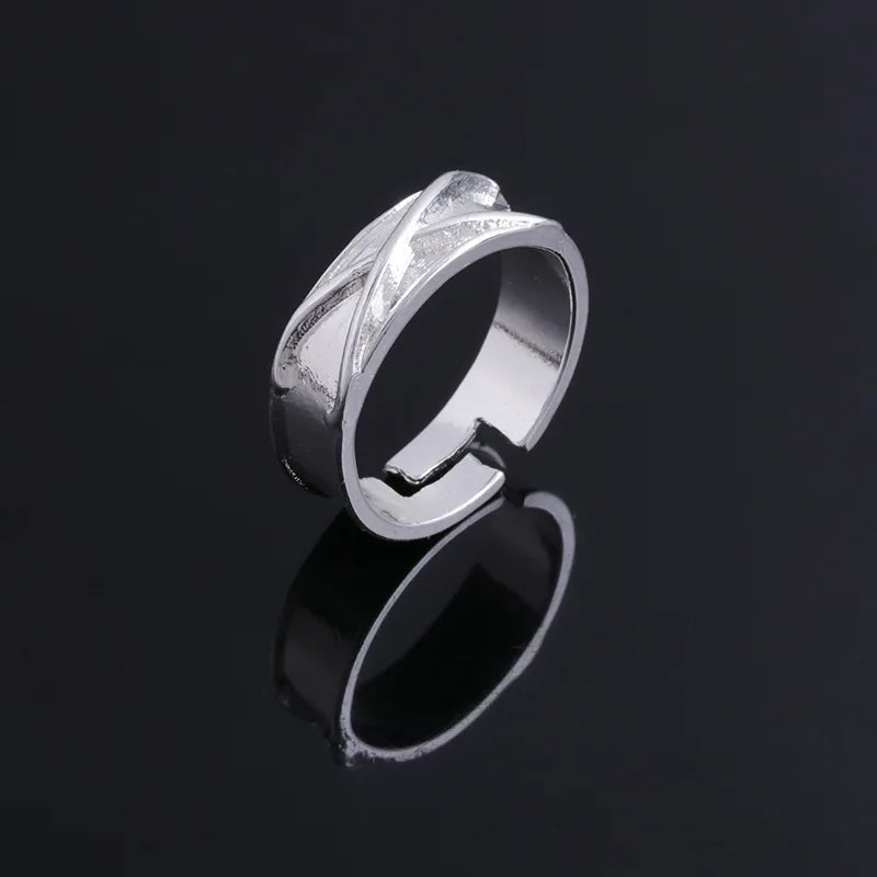 Anime Super Black Son Goku Ring Saiyan Cosplay Decoration Adjustable Finger Rings Fashion Jewelry Accessories Gifts