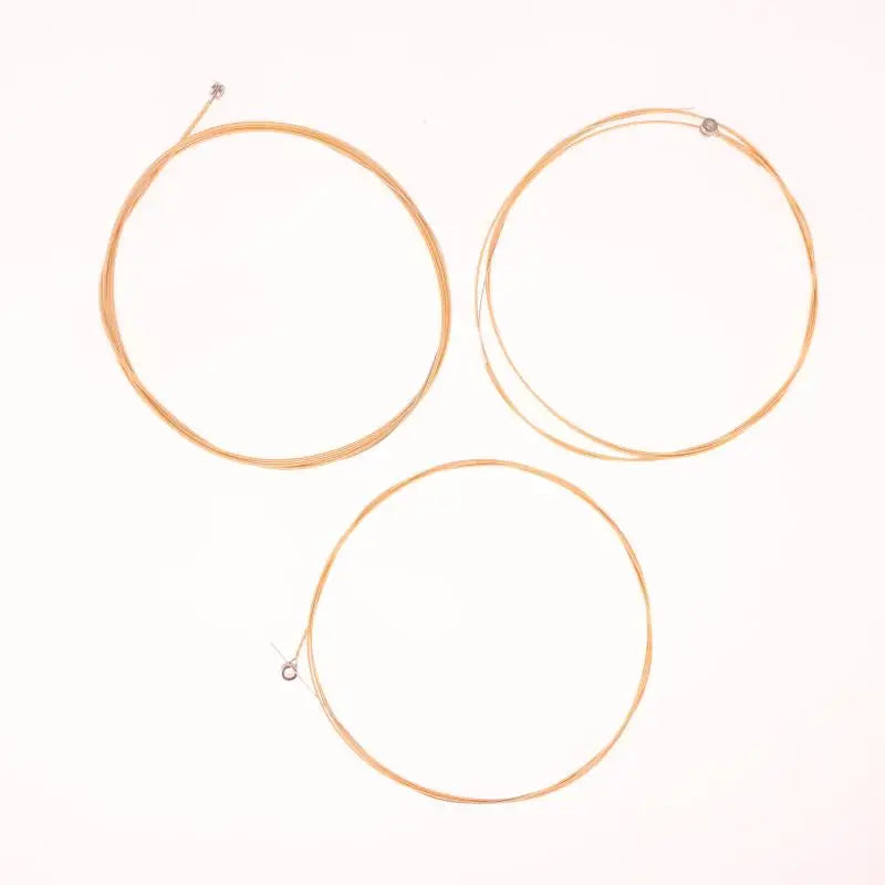 {MAX-114} 1 Pcs Smooth-Feel Non-Oxidation Acoustic Guitar Strings Set - Ideal For Ballad & Ethnic Plucked Instruments