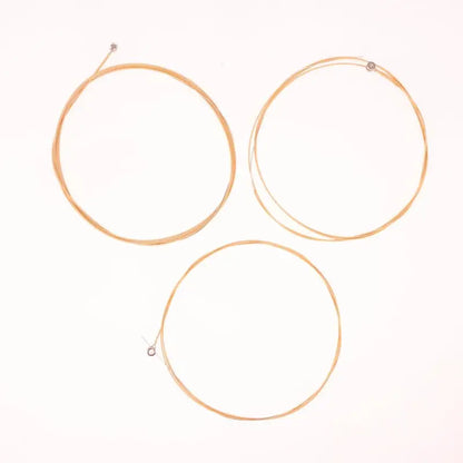 {MAX-114} 1 Pcs Smooth-Feel Non-Oxidation Acoustic Guitar Strings Set - Ideal For Ballad & Ethnic Plucked Instruments