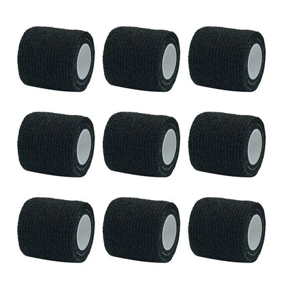 3/15/30/48Pcs Black Sport Self Adhesive Elastic Bandage Wrap Tape Elastoplast For Knee Support Pads Finger Ankle Palm