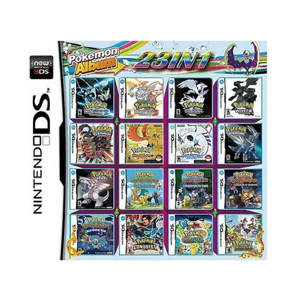 Pokemon DS NDS 3DS Game Card Simplex 486/489/500/520/5208/510/482/468 In1 Video Games Cartridge For NDS NDSL NDSi 3DS 2DS