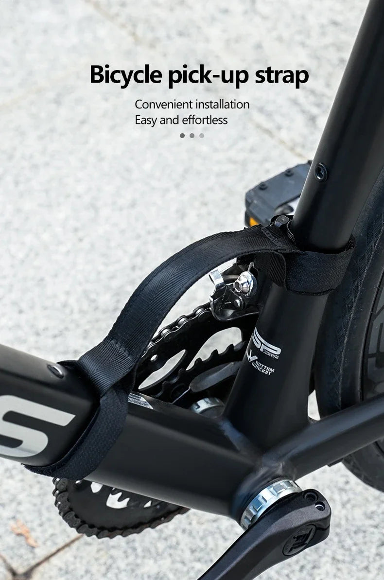 BKPTX Bicycle Carrying Strap Hand Straps Luggage Tie Organization Straps Effort-Saving Portable Straps Tie Strap Bike equipment