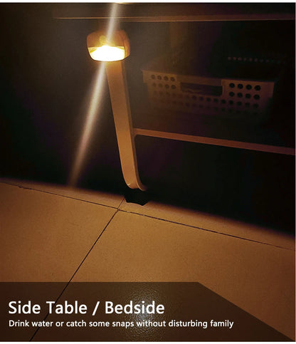 Motion Sensor Light Indoor LED Night Light Stick on Nightlight Battery Operated Lights for Hallway Stair Bathroom Closet Bedroom