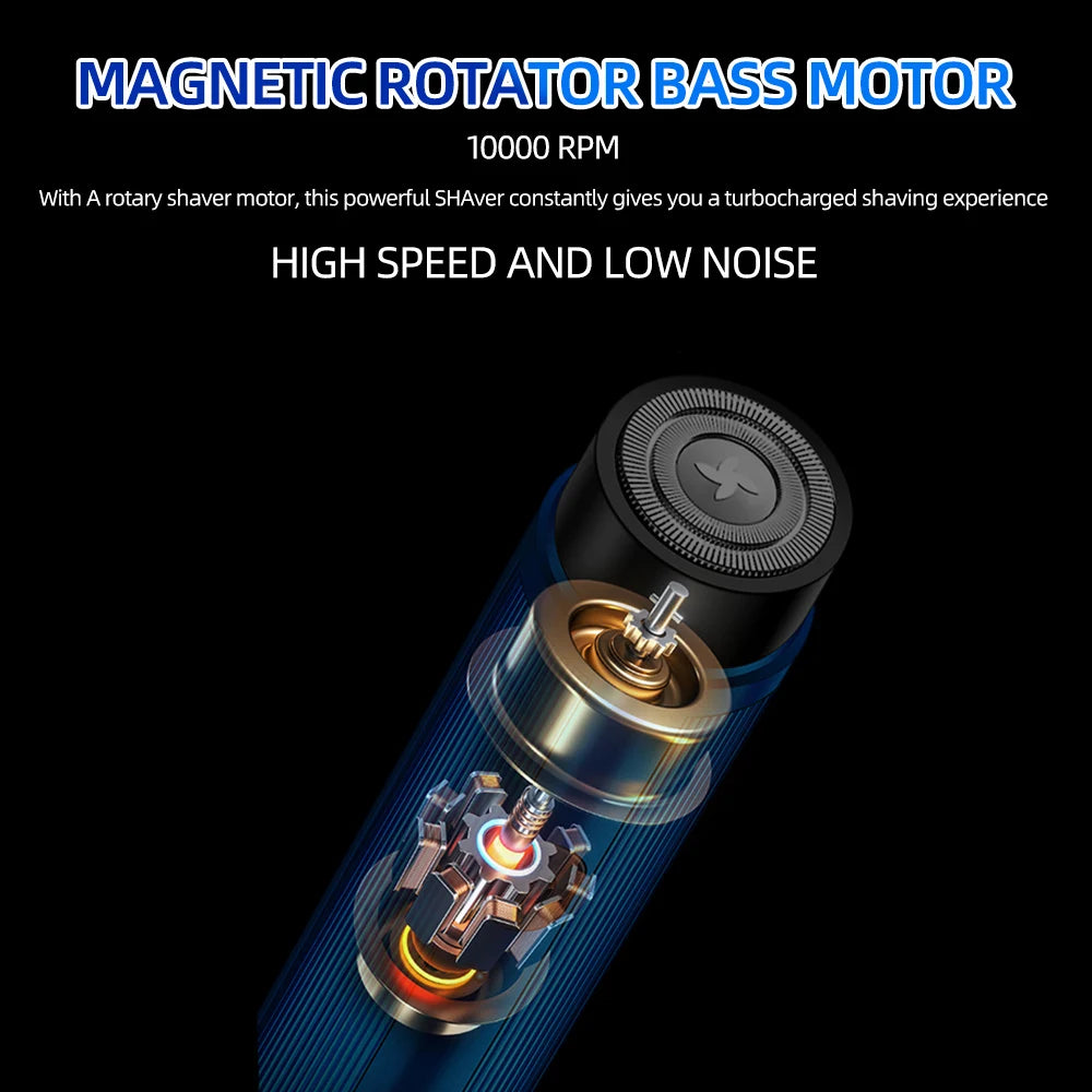 Portable Mini Electric Shaver Rechargeable Razor Epilator Women's Shaving Machine for Men Car Mini Shaver Electric Shaving Tools