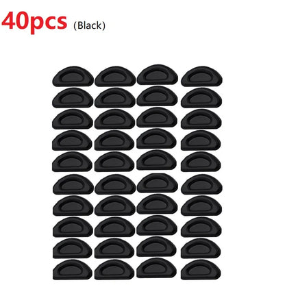 10/20/40/60PCS Nose Support Glasses Pads Silicone Clear Eye Pad Stickers for Glasses Anti Slip Push Nose Pads YJBT02