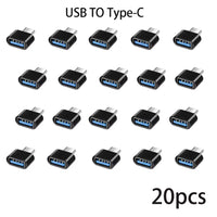 Typec Black 20pcs