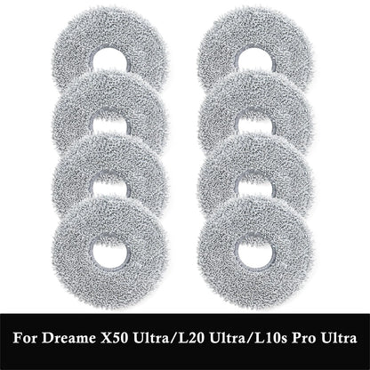 Mop Cloth For Dreame X50 Ultra/L20 Ultra/L10s Pro Ultra/X30 Ultra/L10s Pro Gen2/L10s Plus/L40 Ultra/X40 Ultra Robot Vacuum Parts