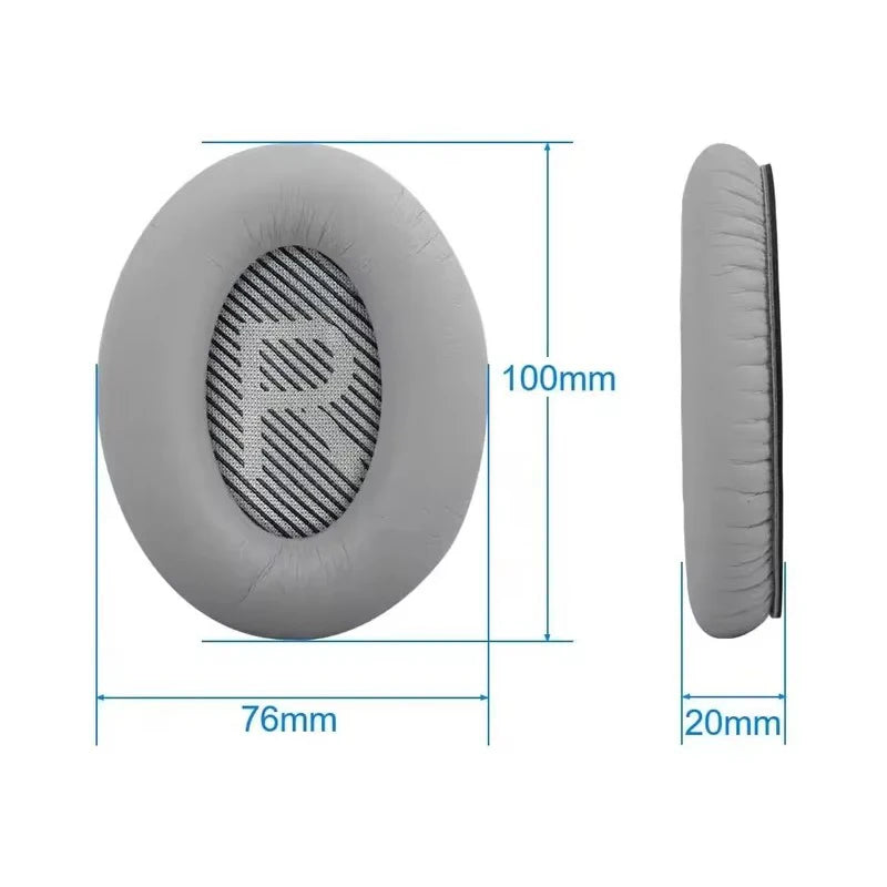 Replacement Earpads Cushion For Bose QuietComfort2 QC2 QC15 QC25 QC35 AE2 AE2i AE2w SoundTrue SoundLink Headphones High Protein